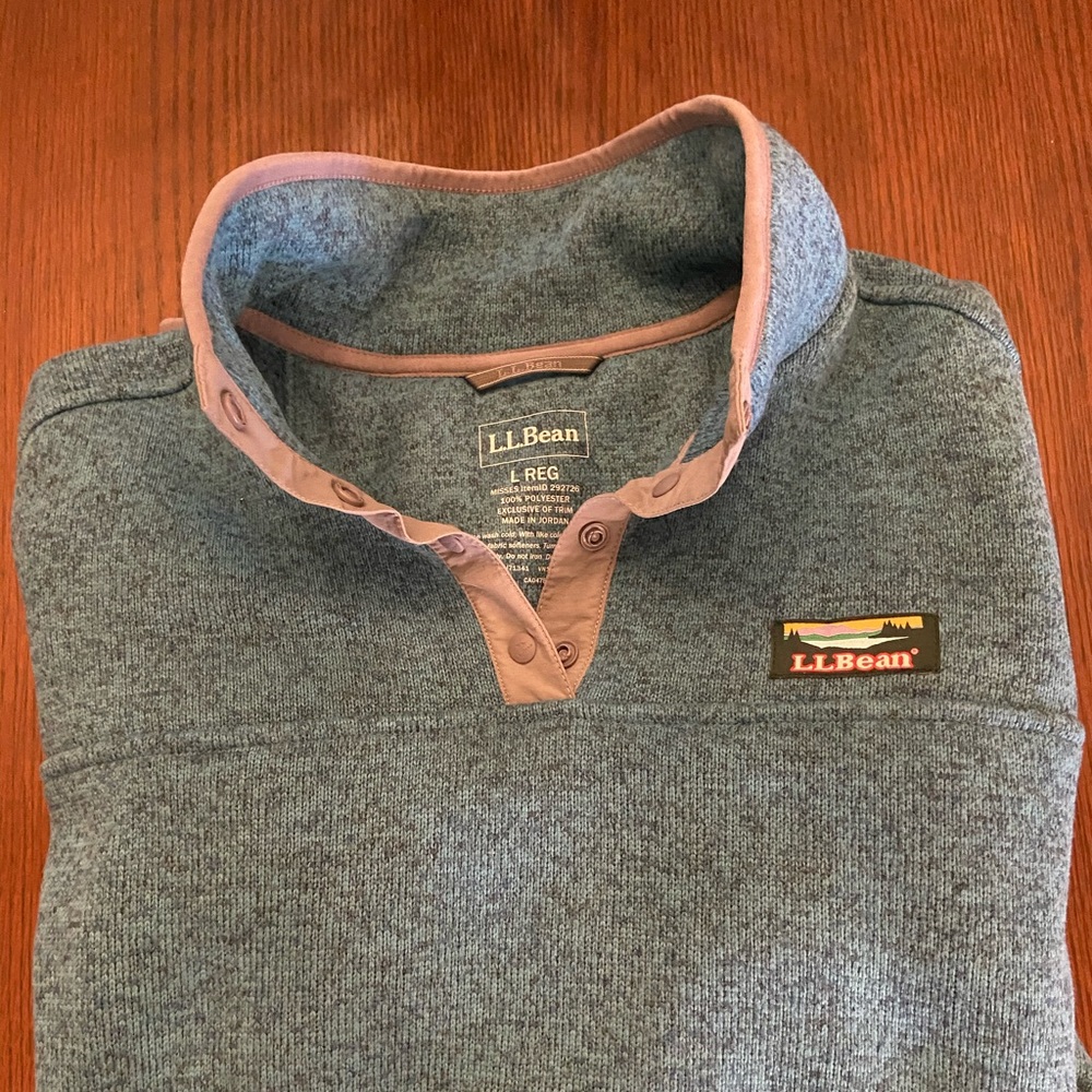Blue LL Bean Women’s Pullover